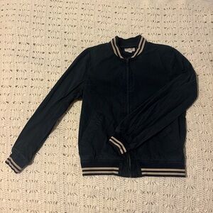 Black Bomber Jacket